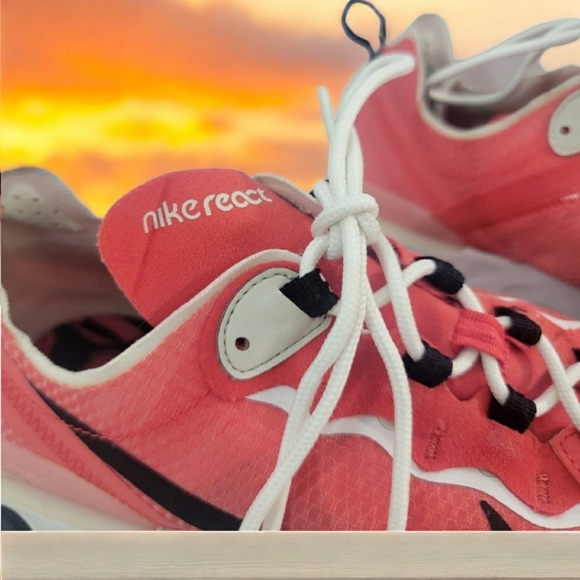 Nike React Men's size 10 Element 55 Ember Glow running & training shoes - Picture 6 of 10